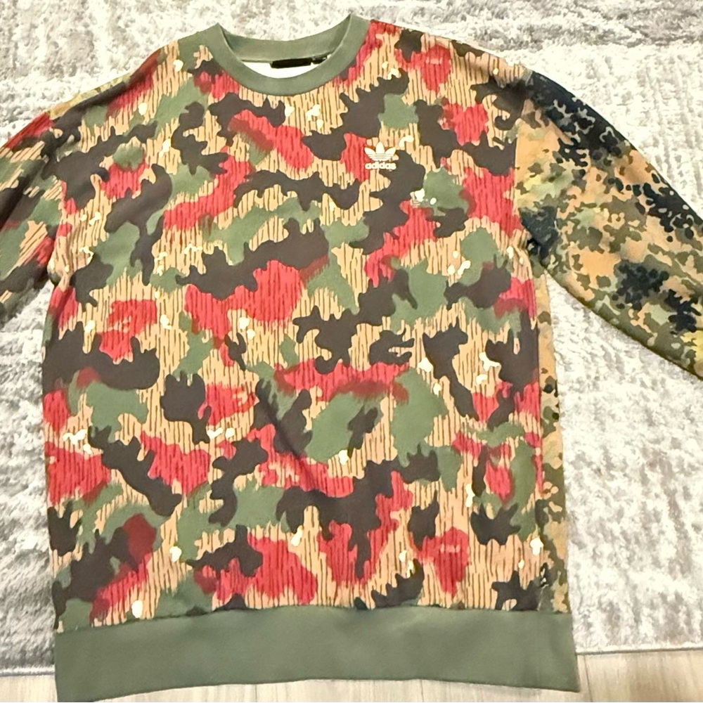 Men's Camouflage Sweater